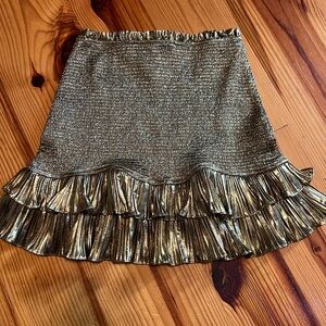 LoveShackFancy Notila Mini Skirt